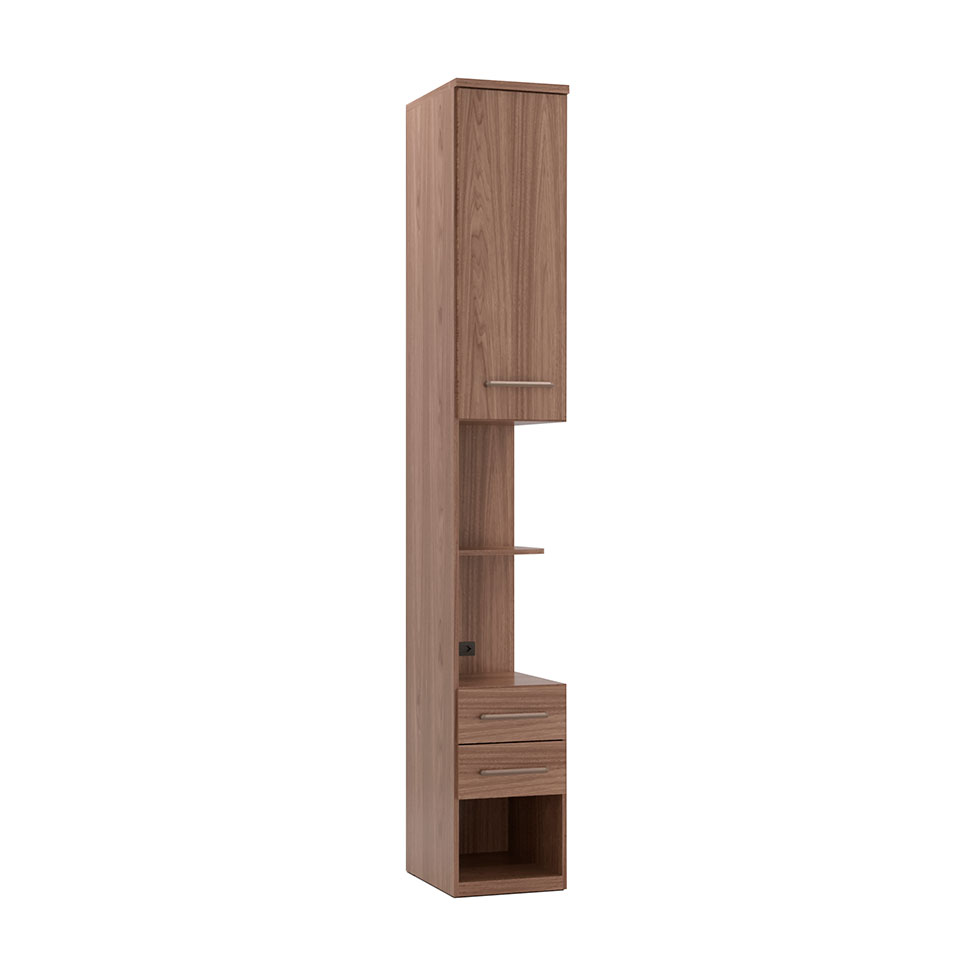 Guarda-Roupa Modulado Elite 1 Porta 2 Gavetas Capuccino