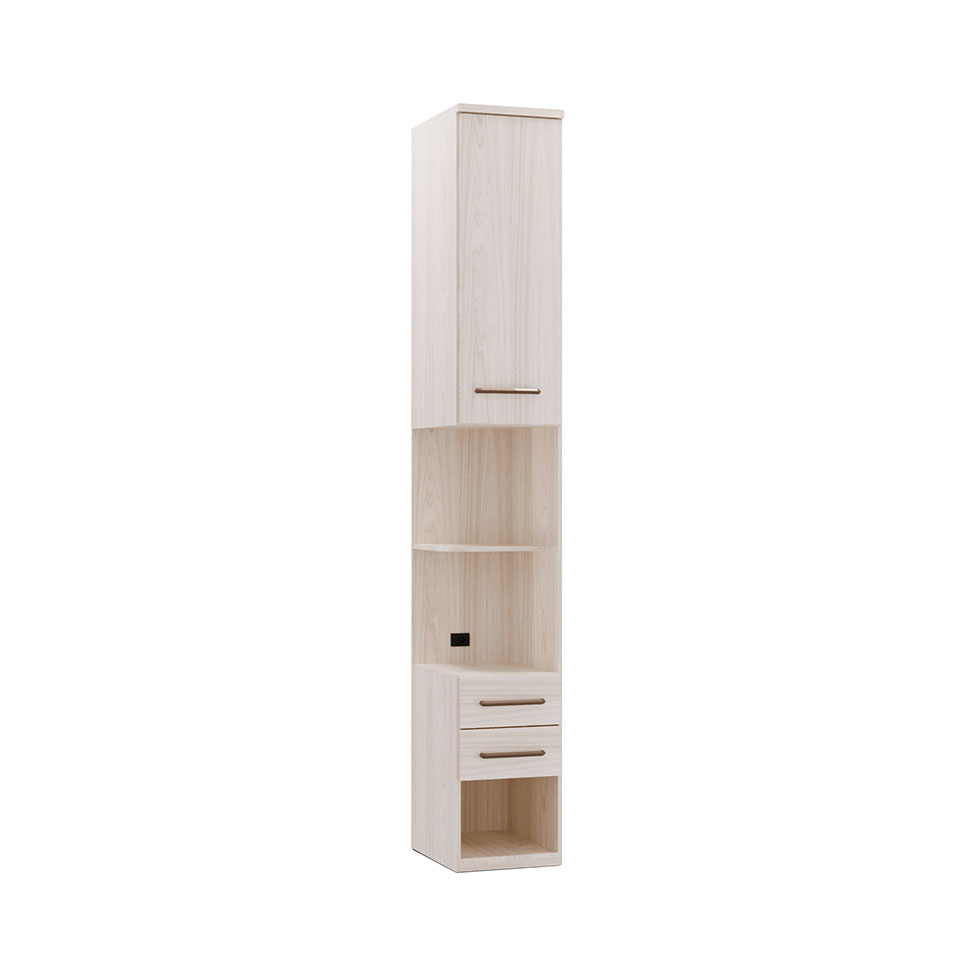 Guarda-Roupa Modulado Elite 1 Porta 2 Gavetas Vanilla