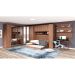 Guarda-Roupa Modulado Elite 1 Porta 3 Gavetas Capuccino