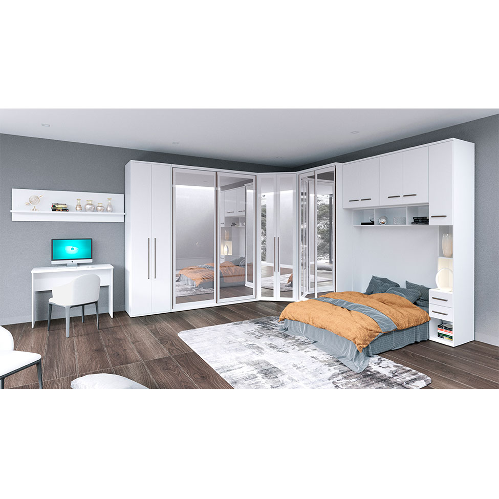 Guarda-Roupa Modulado Elite 2 Portas Branco