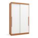 Guarda-Roupa Modulado Gênova 2 Portas 2 Gavetas Freijó e Off White