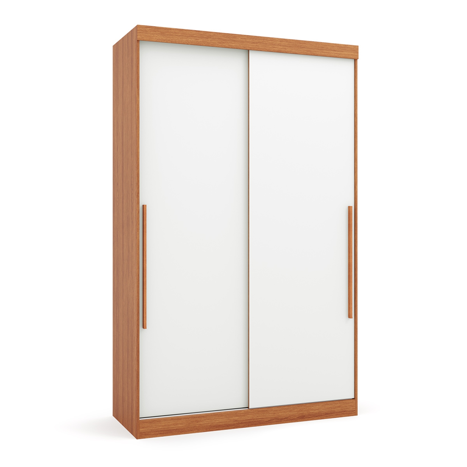 Guarda-Roupa Modulado Gênova 2 Portas 2 Gavetas Freijó e Off White