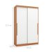 Guarda-Roupa Modulado Gênova 2 Portas 2 Gavetas Freijó e Off White