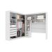 Guarda-Roupa Modulado Sparta New 4 Portas 7 Gavetas Branco