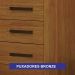 Guarda-Roupa Modulado Sparta New 4 Portas 7 Gavetas Cinamomo