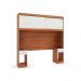 Guarda-Roupa Modulado com Cabeceira Gênova 2 PT 2 GV Freijó Wood e Off White