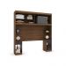 Guarda-Roupa Modulado com Cabeceira Gênova 2 Portas 2 Gavetas Ipê Wood e Grafite