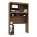 Guarda-Roupa Modulado com Cabeceira Gênova 2 Portas Ypê Wood e Grafite