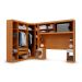 Guarda-Roupa Modulado com Cabeceira Gênova 6 Portas 4 Gavetas Freijó Wood e Off White