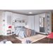Guarda-Roupa Modulado com Espelho Elite 1 Porta Branco