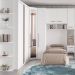 Guarda-Roupa Modulado com Espelho Elite I 1 PTBranco