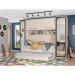 Guarda-Roupa Modulado com Espelho Elite II 1 Porta 3 Gavetas Vanilla