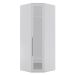 Guarda-Roupa Modulado com Espelho Reflecta Elite II 1 Porta Branco