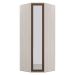 Guarda-Roupa Modulado com Espelho Reflecta Elite II 1 Porta Vanilla