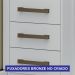 Guarda-Roupa Modulado com Espelho Sparta New 4 Portas 7 Gavetas Branco