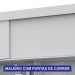 Guarda-Roupa Modulado com Espelho Sparta New 4 Portas 7 Gavetas Branco