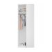 Guarda-Roupa Modulado de Canto Altezza Clean 1 Porta Branco 101 cm