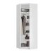 Guarda-Roupa Modulado de Canto Altezza Clean 1 Porta Branco 86 cm