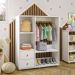 Guarda-Roupa Montessoriano Ciranda 2 Gavetas Branco