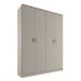 Guarda-Roupa Solteiro Asti 100% MDF 4 Portas 2 Gavetas Urbi