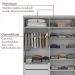 Guarda-Roupa Solteiro Brescia 4 Portas 2 Gavetas Branco