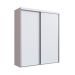 Guarda-Roupa Solteiro Ávila 2 Portas 2 Gavetas Branco