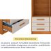 Guarda-Roupa Solteiro Chicago 2 PT 6 GV Cinamomo e Off White