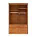 Guarda-Roupa Solteiro Chicago I 2 Portas 6 Gavetas Cinamomo