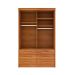 Guarda-Roupa Solteiro Chicago II 2 Portas 6 Gavetas Cinamomo