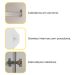 Guarda-Roupa Solteiro Dinamarca 4 PT 2 GV Neve