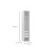 Guarda-Roupa Solteiro Elite 1 Porta 3 Gavetas Branco