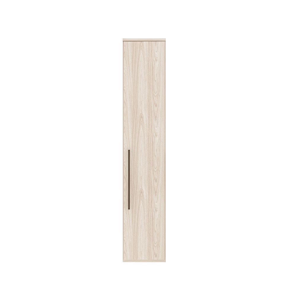 Guarda-Roupa Solteiro Elite 1 Porta 3 Gavetas Vanilla