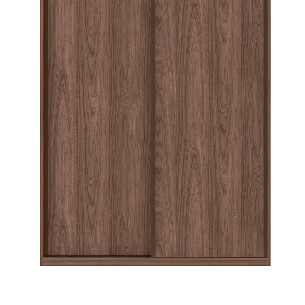 Guarda-Roupa Solteiro Elite 2 Portas 3 Gavetas Capuccino