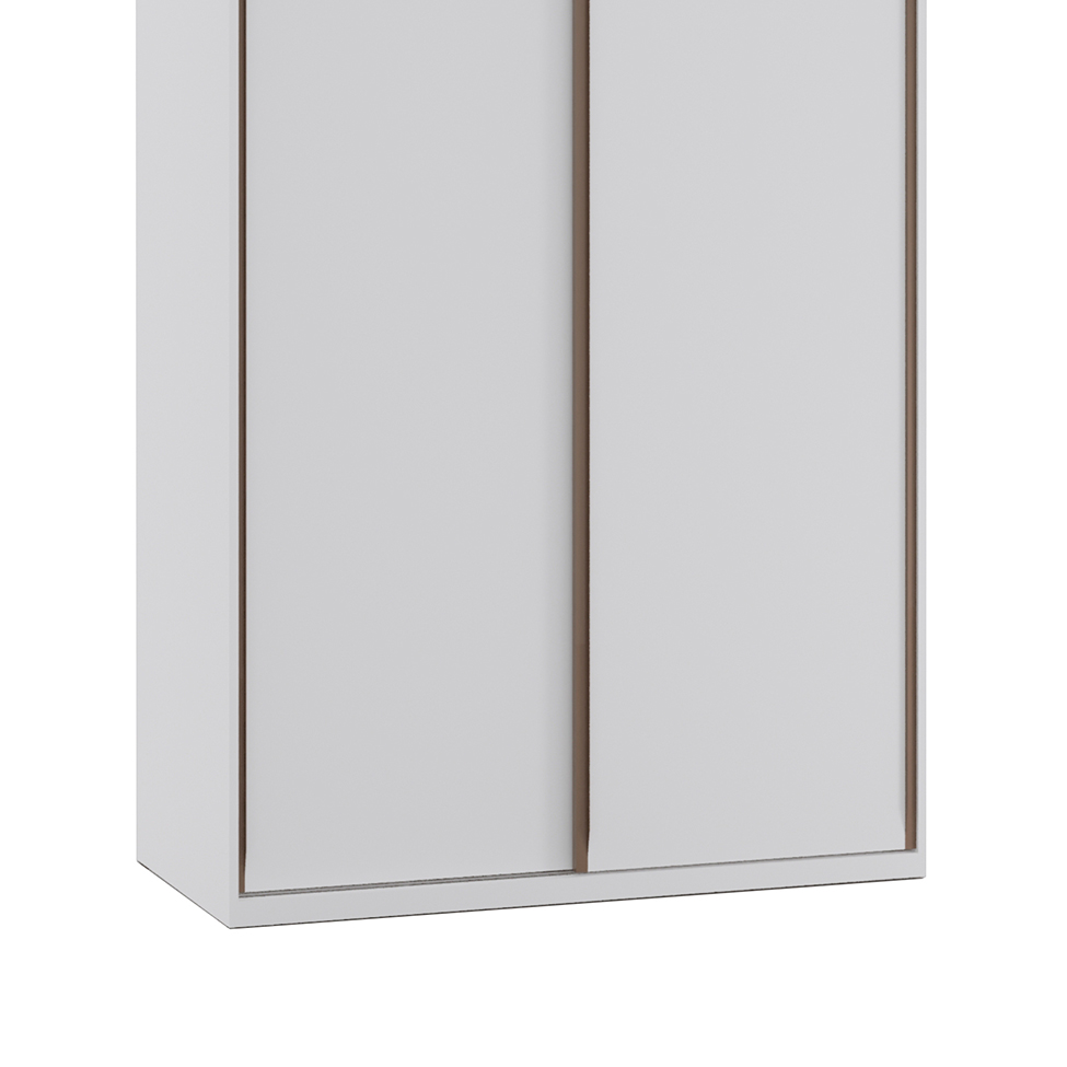 Guarda-Roupa Solteiro EliteI 2 PT 3 GV Branco