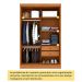 Guarda-Roupa Solteiro Firenze Flex 2 Portas 2 Gavetas Cinamomo e Off White