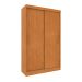 Guarda-Roupa Solteiro Firenze Flex 2 Portas 2 Gavetas Cinamomo e Off White