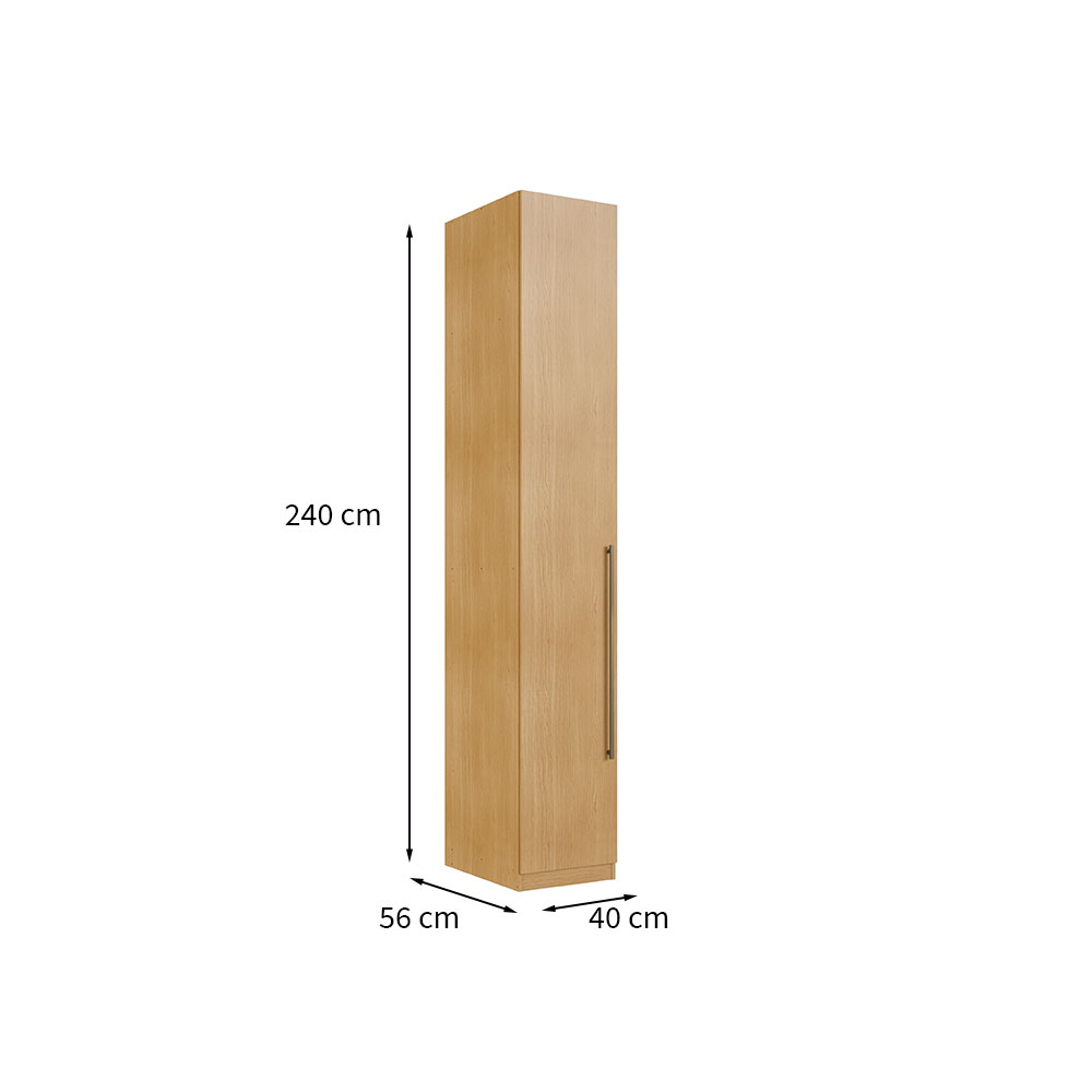 Guarda-Roupa Solteiro Infinity 1 Porta Savana