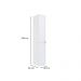 Guarda-Roupa Solteiro Infinity 2 PT Branco