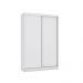 Guarda-Roupa Solteiro Lorena 2 Portas 2 Gavetas Branco