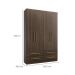 Guarda-Roupa Solteiro Majestic 4 Portas 4 Gavetas Capuccino