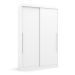 Guarda-Roupa Solteiro Modulado Gênova 2 Portas 2 Gavetas Branco