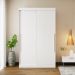 Guarda-Roupa Solteiro Modulado Gênova 2 Portas 2 Gavetas Branco