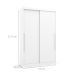 Guarda-Roupa Solteiro Modulado Gênova 2 Portas 2 Gavetas Branco