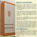 Guarda-Roupa Solteiro Oregon I 4 Portas 2 Gavetas Cinamomo e Off White