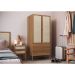 Guarda-Roupa Solteiro Oslo 2 Portas 2 Gavetas Hanover e Roble