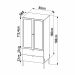 Guarda-Roupa Solteiro Oslo 2 Portas 2 Gavetas Hanover e Roble