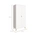 Guarda-Roupa Solteiro Puma 2 PT Branco
