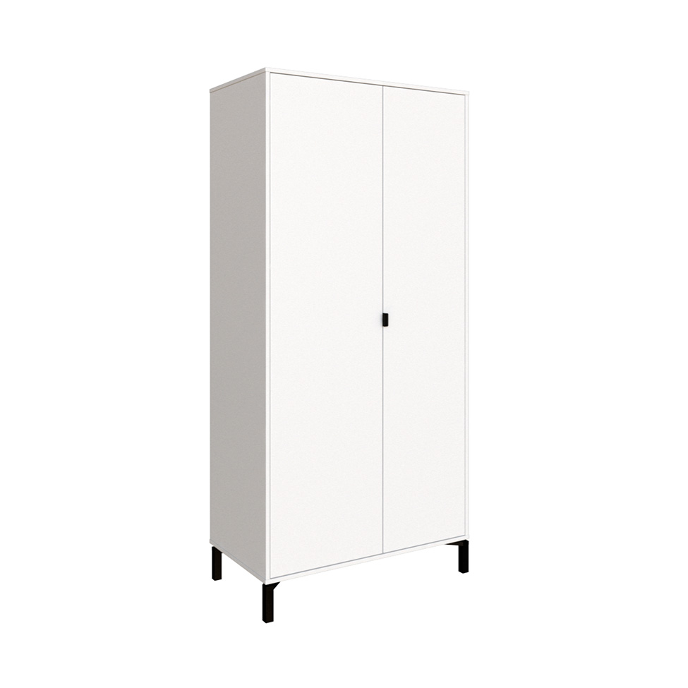 Guarda-Roupa Solteiro Soho 2 Portas Branco