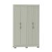 Guarda-Roupa Solteiro York 4 Portas 2 Gavetas Off White