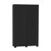 Guarda-Roupa Solteiro York 4 Portas 2 Gavetas Preto